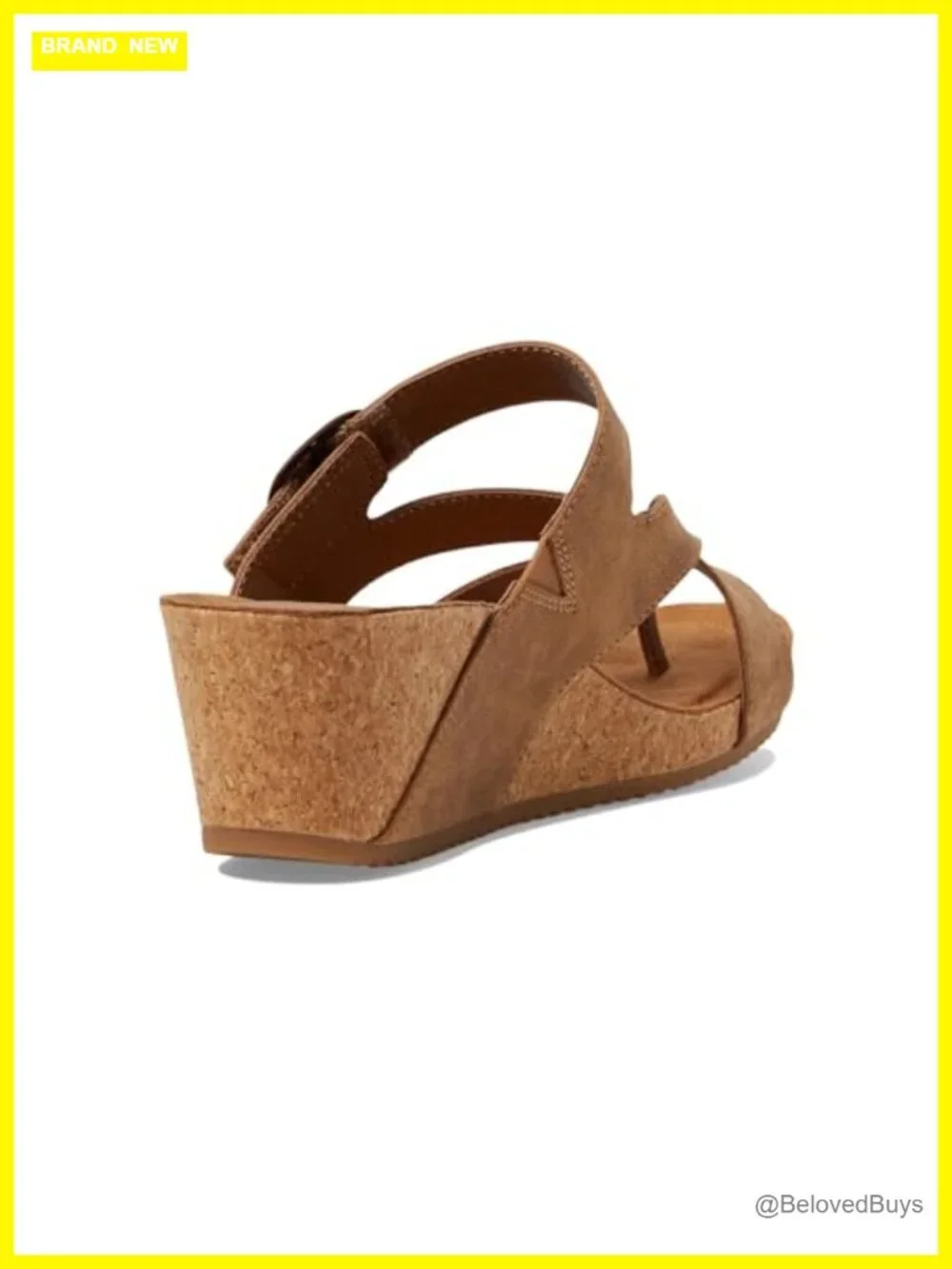 Wedge Sandals with Comfort Footbed and Flexible Outsole